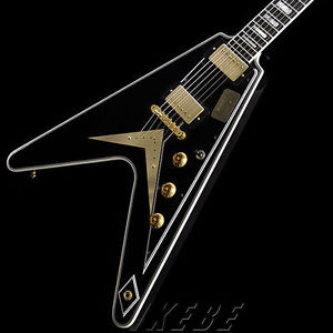 Gibson CUSTOM SHOP Custom Collection Limited Flying V Custom Ebony New
