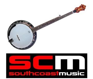 GRETSCH G9410 Broadkaster Special 5 String Resonator Banjo Rolled Brass ToneRing