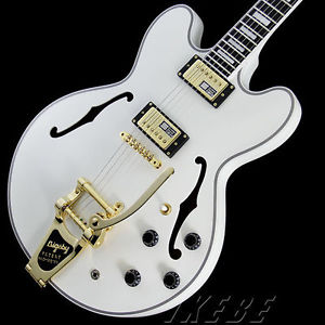 Edwards E-SA-168GJ (White) New    w/ Hard case