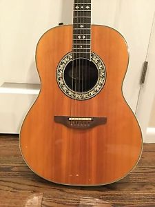Vintage 1975 Ovation Legend 1617-4 Acoustic Electric Guitar w/ Org Case