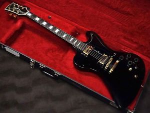 Gibson RD Artist Ebony 1978 w/hard case F/S Guiter Bass From JAPAN #X953