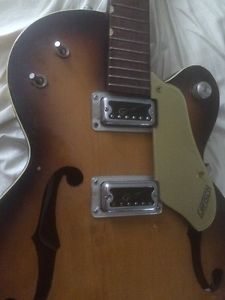 1960's Gretsch Double Anniversary Project - Twisted neck  As is , Old