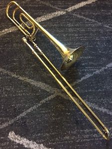 Yamaha YSL 646 Professional Trombone w/ F Attachment, Hard Case, Mouthpieces