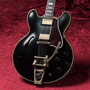 New Gibson Memphis 2016 Limited Run ES-355 w/Bigsby VOS (Vintage Ebony) Guitar