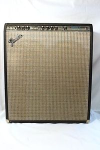 Vintage 1976 Fender Silverface Bassman Ten Guitar Amplifier