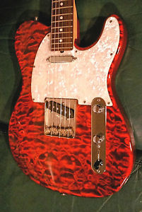 Suhr Custom Classic T with Killer Maple Top and Swamp Ash body Rare and Cool