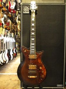 Guyatone LG-1000 Deluxe Glory Rare Brown Sunburst Used Electric Guitar Japan F/S