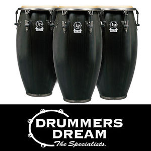 Brand New LP Latin Percussion RAUL REKOW Conga Set Top Tunning Signature