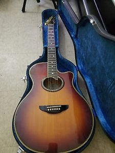 1990 YAMAHA APX-10S Electric Acoustic Guitar Initial Model Rare Color