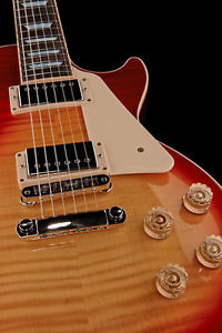 Gibson 2015 Les Paul (LP) Traditional Heritage Cherry Sunburst (HCS)