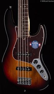 Fender American Standard Jazz Bass V 3-Tone Sunburst (051)