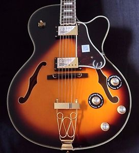 Epiphone Joe Pass Emperor II PRO in VB w/HS Case & *SameDayShipping availability