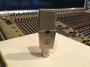 AKG 414EB "Silver" mic. with original brass CK-12 capsule