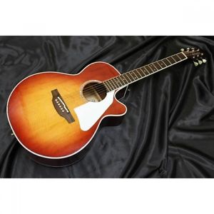 TAKAMINE PTU121C FCB w/soft case Brown Acoustic guitar From JAPAN #H70