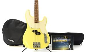 2007 Fender Mike Dirnt Precision Bass- Vintage White w/ Gig Bag