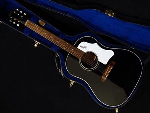 Gibson 1960s J-45 Ebony w/hard case Free shipping Guiter Bass From JAPAN #X691