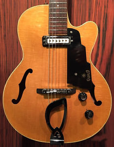 1971 GUILD Freshman M65 3/4 Natural Hollow Guitar Free Shipping Vintage