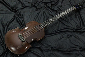 1953 Gibson EB-1 "With f-hole & Stripe Paint" Electric Bass Free Shipping