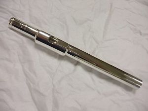 Flute head joint, Leonard Lopatin. Sterling Silver. Brand new. Super responsive!