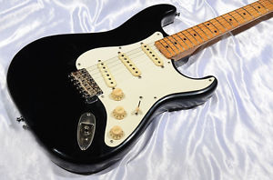 1986 Fender Japan ST57-140 EXTRAD BLACK Electric Guitar Free Shipping Vintage