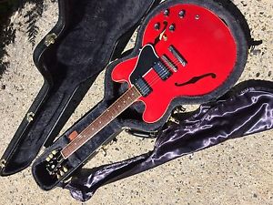 Gibson Custom 2011 ES-335 Semi-hollowbody GLOSS TOP Cherry es335 with Hard Case