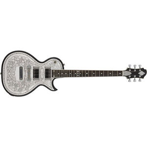 Zemaitis Casimere C24MF Metal Front Black BK *New* Electric Guitar with Case