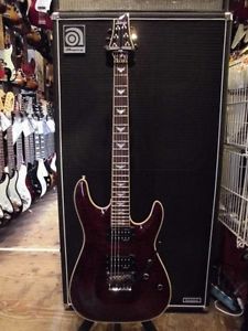 Schecter AD-OM-EXT-FR Red w/soft case Free shipping Guiter Bass From JAPAN #T562