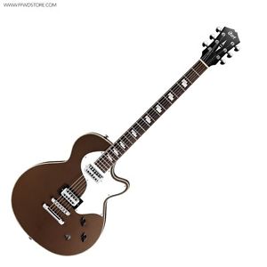 Cort Sunset Semi-Acoustic E-Gitarre - Modell: Baritone Mocha - TV Jones Pick Ups