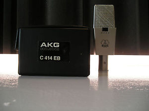 VINTAGE STUDIO MIC AKG C414 EB + ORIGINAL BOX "perfect State"