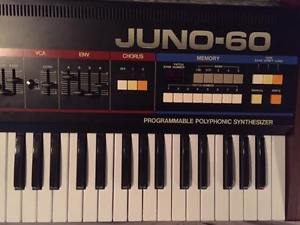 Roland Juno-60 Keyboard Synthesizer. GREAT CONDITION