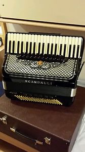 Akkordeon SCANDALLI SUPER 6 CAMERANO 100 % ORIGINAL! ! !