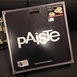 PAISTE Alpha Universal Cymbal 14-16-20+18 B-Ware