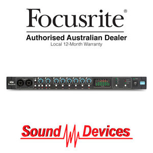 Focusrite Octopre Mk2 Eight Channel Microphone Preamp Digital Out ADAT NEW