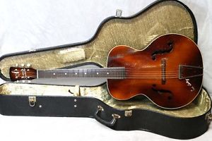 1930's Old SantaFe Gene Autry Model Acoustic Guitar Free Shipping Vintage