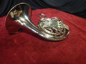 Vintage King 2270 Double French Horn in Nickel Silver