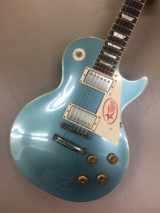 USED Gibson Custom Shop LPR-7 LesPaul Pelham Blue w/ Hardshell Case