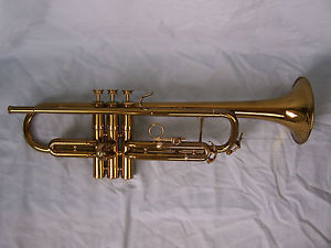 1949 Buescher Lightweight 400 “Top Hat and Cane” Bb Trumpet