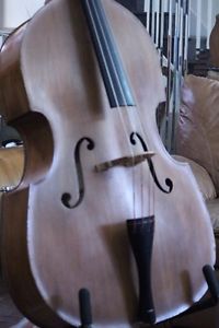 1969 Hungarian 3/4 Upright Bass w/ Carved Top ( Juzek German Czechoslovakian )