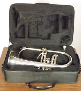 Nr Mint F. Schmidt Silver Pro Flugelhorn