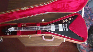 Gibson 2016 Flying V super HP Electric Guitar ebony