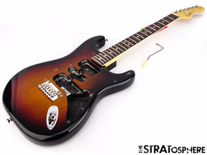 Fender American Standard Strat BODY HARDWARE NECK + TUNERS Stratocaster 3TS RN