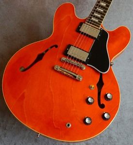 Gibson Custom Shop Historic Collection 1963 ES-335 Block Plain Reissue Cherry