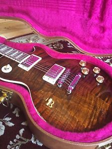 2014 GIBSON LES PAUL STANDARD PREMIUM PLUS ROOT BEER  FLAMETOP