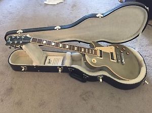 2013 GIBSON LES PAUL TRADITIONAL PRO II  PUSH PUSH COIL TAPS CHAMPAGNE