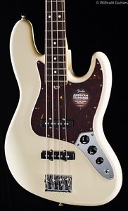 Fender American Standard Jazz Bass® Olympic White, Rosewood (972)