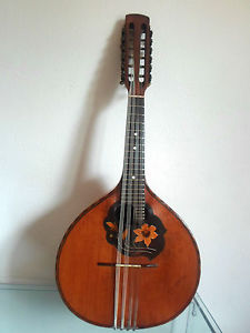 mandolino 12 corde strigs  vintage mandolin, mandoline , napoletano แมนโดลิน 曼多林