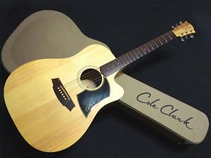 Cole Clark CCFL1EC-BM Natural w/hard case Free shipping Guiter From JAPAN #X712