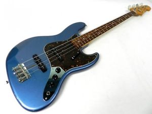 Fender Japan JB62-US Blue w/soft case Bass guitar From JAPAN Free shipping #D140