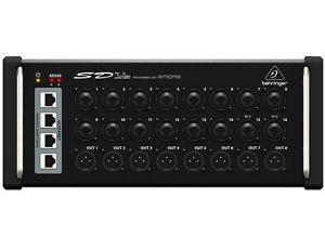 BEHRINGER SD16 CAT 5 I/O FOH 16x8 DIGITAL SNAKE STAGEBOX $30 INSTANT OFF TOURING