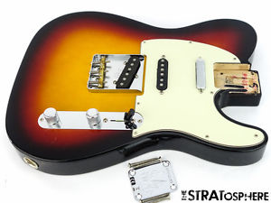 American Fender 60s Hot Rod Tele LOADED BODY USA Telecaster Sunburst SALE!